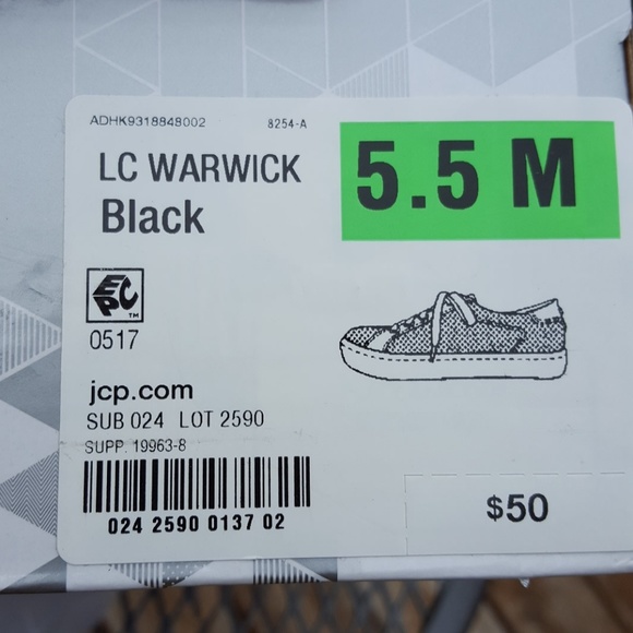 💥$💥 NEW Women's Liz Claiborne black shoes sz 5.5 - Picture 8 of 8